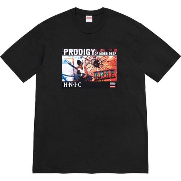 SUPREME SS21 "HNIC Tee" Prodigy of Mobb Deep Shirt - Picture 1 of 5
